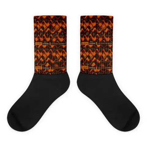 Arc-Length Crew Socks, Crankles Socks, front